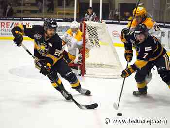 Saints win streak ends, move into first place in North Division - Leduc Representative