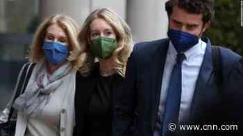 Elizabeth Holmes nears end of her time on the stand in her criminal trial