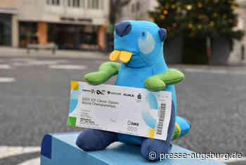 "Gustl" repräsentiert die Kanu WM 2022 in Augsburg - Kartenvorverkauf gestartet | Presse Augsburg - Presse Augsburg