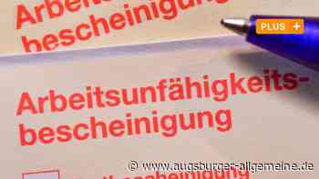 Weniger Krankheitstage: Arbeitnehmer im Augsburger Land fehlen seltener - Augsburger Allgemeine