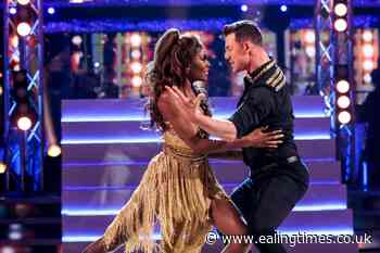 AJ Odudu discusses fumbled lift during her Strictly salsa dance - Ealing Times