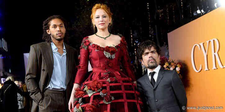 Haley Bennett Wows In Structural Dress at 'Cyrano' Premiere With Peter Dinklage