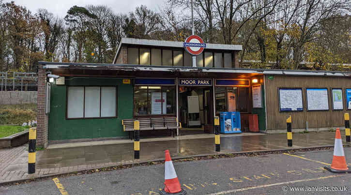 Moor Park, the tube station in a private estate