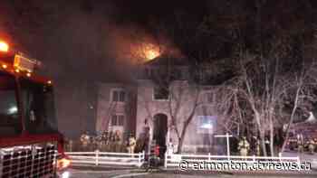 No injuries after fire south of Jasper Avenue: EFRS - CTV Edmonton