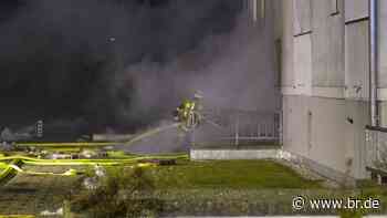 Kellerbrand in Passau - Mehrfamilienhaus evakuiert - BR24