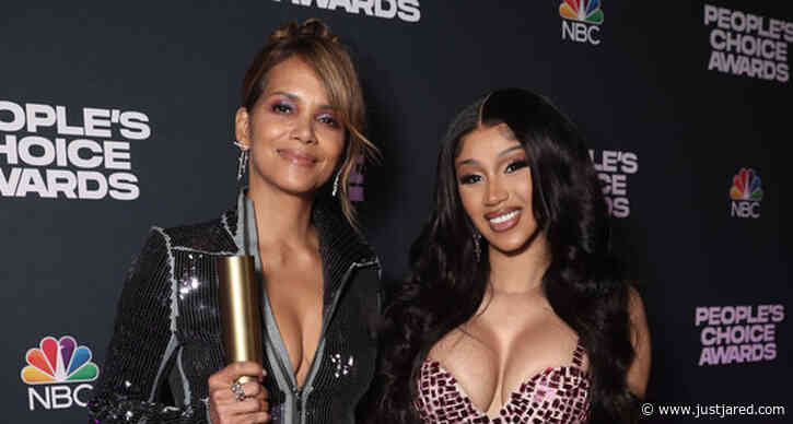 Cardi B Honors Halle Berry with People's Icon Award at People's Choice Awards 2021