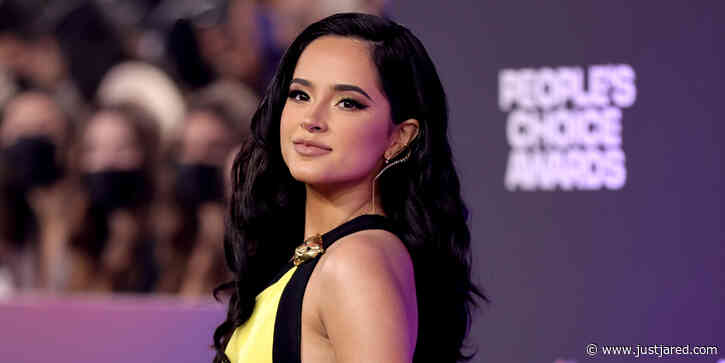 Becky G Makes Jaws Drop With Thigh-High Slit Dress at People's Choice Awards 2021