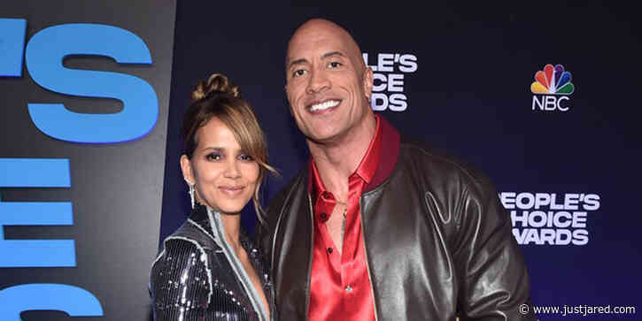 Halle Berry & Dwayne Johnson Meet Up at People's Choice Awards 2021 - See The Pics!