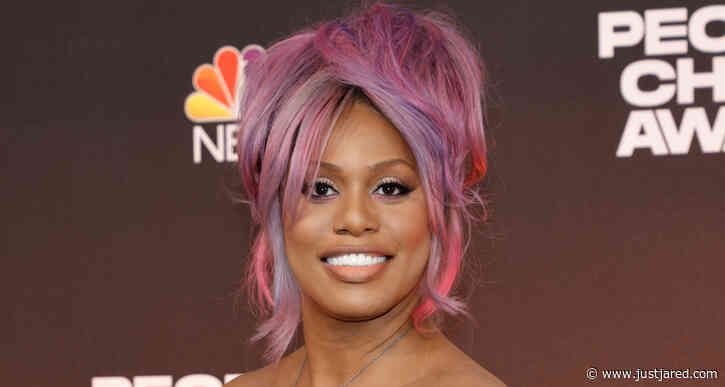 Laverne Cox Makes Her Debut as E!'s Red Carpet Host at People's Choice Awards 2021