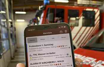 Feuerwehr digital: Der Alarm kommt übers Smartphone - Passauer Neue Presse