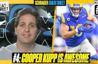 'He's a coach on the field' — Peter Schrager on Cooper Kupp | Cheat Sheet for Week 14