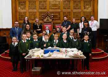 Pupils make 'amazing discoveries' after opening school's 1996 time capsule - St Helens Star