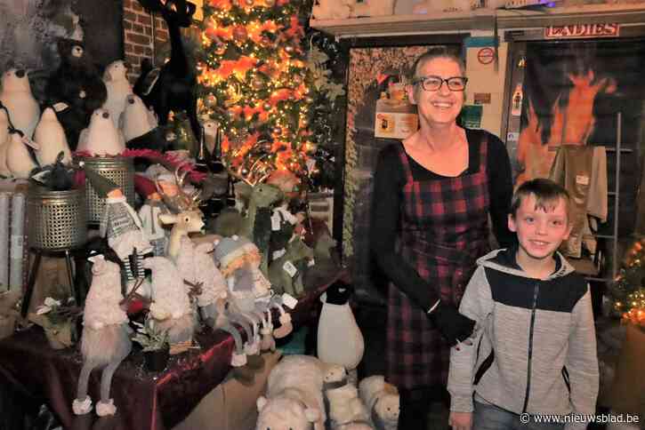 Na halloweengekte ook kerstsfeer in eetcafé ’t Spoor