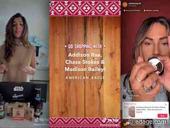 Brands test TikTok’s live shopping feature