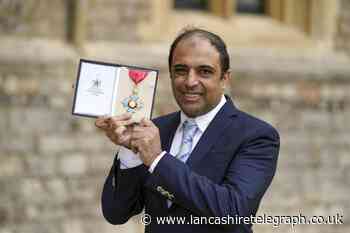 EG Group founder Zuber Issa is presented CBE at Windsor Castle