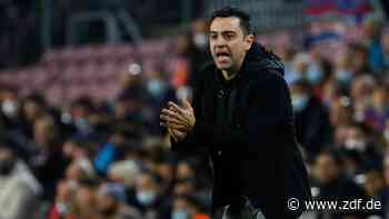 Fußball - Champions League: FC Barcelona hofft auf Coach Xavi - ZDFheute