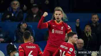 Premier League: Liverpool gewinnt Derby - Chelsea und Man City mit Siegen | shz.de - shz.de