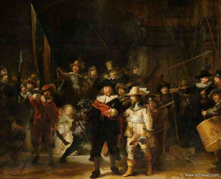 Hidden Sketch Discovered Beneath Rembrandt’s ‘Night Watch’