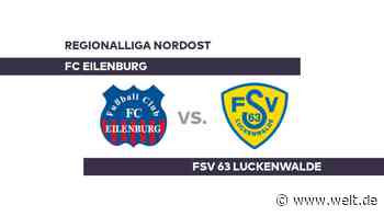 FC Eilenburg - FSV 63 Luckenwalde: Kräftemessen der Formschwachen - Regionalliga Nordost - DIE WELT