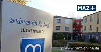 Luckenwalde: Corona-Ausbruch im Senioren-Stift Sankt Josef - ein Bewohner verstorben - Märkische Allgemeine Zeitung