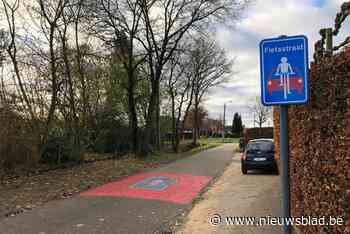Bewoners Oude Baan in Gierle laten licht schijnen over fietsstraat