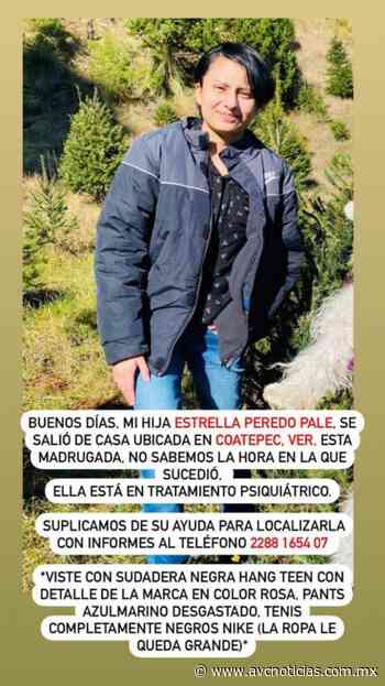 Reportan desaparición de joven en Coatepec - AVC Noticias