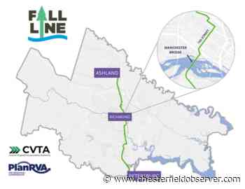 Fall Line trail project receives over $100 million in regional tax revenues - Chesterfield Observer
