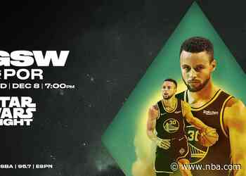 Game Preview: Warriors vs. Trail Blazers - 12/8/21 - Warriors.com