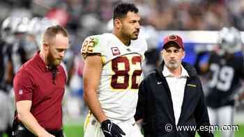 Source: WFT TE Thomas to IR, out for season