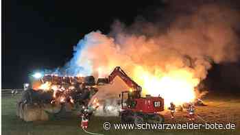 Brand bei Sulz am Eck: Polizei geht von Brandstiftung aus