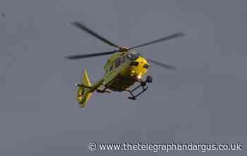 Air ambulance sent out to location near Bradford school