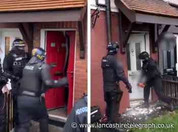Address on Downing Street raided, with drugs, guns, knives and cash found