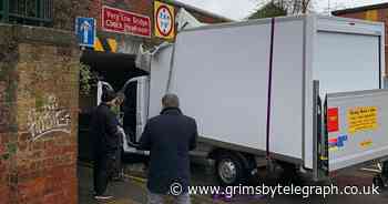 Live updates as vehicle gets stuck under Wintringham Road bridge - Grimsby Live