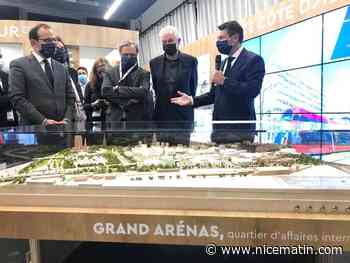 Le nouveau quartier niçois Grand Arénas présenté au salon de l’immobilier d’entreprise à Paris