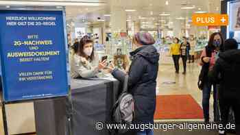 Der erste Tag mit 2G im Handel hatte in Augsburg noch Startschwierigkeiten