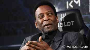 Brazil soccer legend Pelé hospitalized for colon tumor