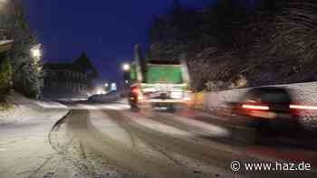 Schneefall und Glätte führen zu Verkehrsbehinderungen in Bayern