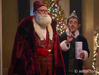 Milano Cookie's new holiday ad features a fancy Santa
