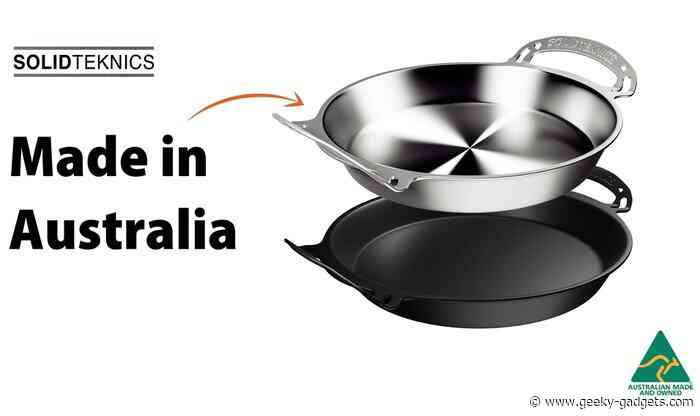 Solidteknics 30cm dual handle skillet hits Kickstarter from $130