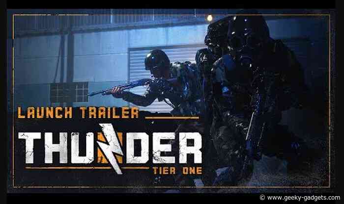 Thunder Tier One top-down tactical shooter game launches on Steam