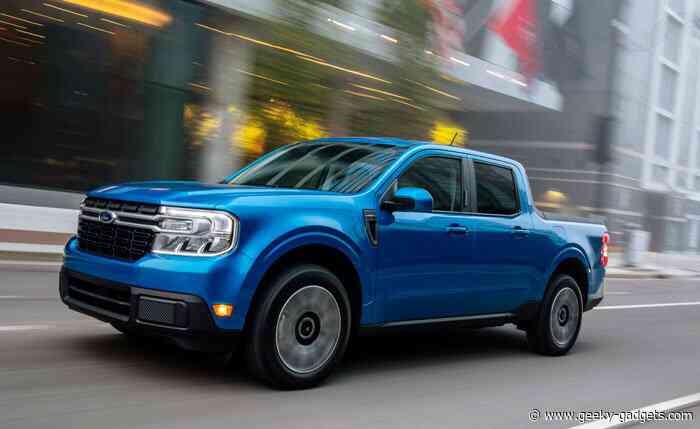 Ford Maverick hybrid pickups are sold out until next model year