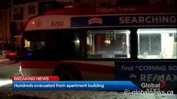 Sprinkler system malfunction flood forces out hundreds of south Calgary condo residents - Globalnews.ca