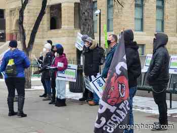 'He's getting shut out': Protesters renew calls for Sean Chu's resignation - Calgary Herald