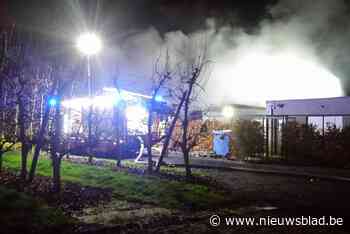 Hevige brand legt bedrijfshangar in de as: schade bedraagt meer dan half miljoen euro