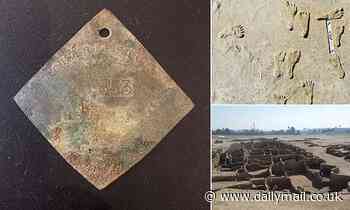 Copper slave badge from 1835 is among the world's top 10 archaeological discoveries for 2021