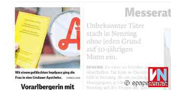 Vorarlbergerin mit gefaktem Impfpass in Lindau festgenommen - Vorarlberger Nachrichten | VN.AT