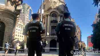 Amago de incendio afectó a la Bolsa de Comercio de Santiago