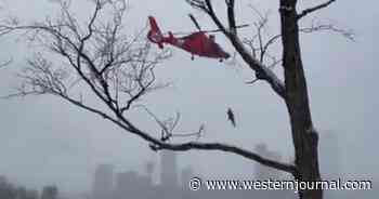 Stunning Video: Helicopter Pulls Woman from Water Above Niagara Falls