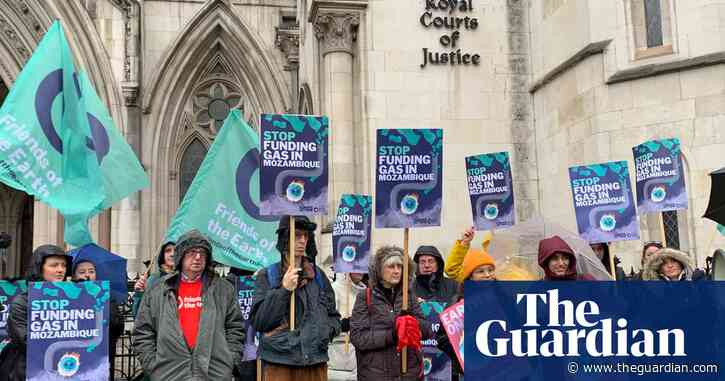 UK ‘embarrassed’ into funding Mozambique gas project, court hears