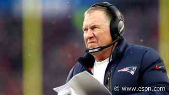Belichick, once 40-1, now coach of year favorite